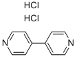 4,4'-DIPYRIDYL DIHYDROCHLORIDE Structure