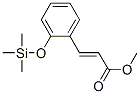 3-[o-[(Trimethylsilyl)oxy]phenyl]propenoic acid methyl ester Structure