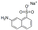 7-アミノ-1-ナフタレンスルホン酸ナトリウム 化学構造式