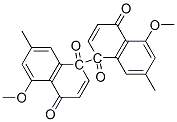 5,5'-Dimethoxy-7,7'-dimethyl[binaphthalene]-1,1',4,4'-tetrone 结构式
