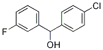(4-Chlorophenyl)(3-fluorophenyl)Methanol, 2795-71-3, 结构式