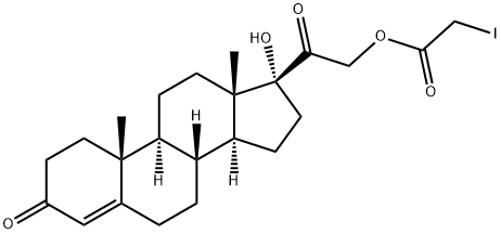 (17S)-21-(Iodoacetoxy)-17-hydroxypregn-4-ene-3,20-dione|