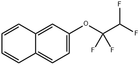 2-(1,1,2,2-TETRAFLUOROETHOXY)NAPHTHALENE Structure