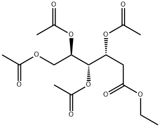 3-O,4-O,5-O,6-O-Tetraacetyl-2-deoxy-D-arabino-hexonic acid ethyl ester,27963-67-3,结构式