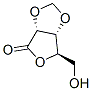 D-Ribonic acid, 2,3-O-methylene-, gamma-lactone (9CI) Struktur