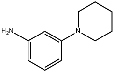 3-(1-哌啶基)苯胺, 27969-75-1, 结构式