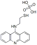 2-(9-Acridinylamino)ethanethiol sulfate Struktur