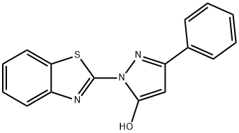 27979-00-6 1-(1,3-苯并噻唑-2-基)-3-苯基-1H-吡唑-5-醇