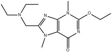 8-[(Diethylamino)methyl]-2-ethoxy-3,7-dihydro-3,7-dimethyl-6H-purin-6-one|