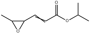 2-Propenoicacid,3-(3-methyloxiranyl)-,1-methylethylester(9CI) Structure