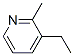 3-ETHYL-2-METHYLPYRIDINE 化学構造式
