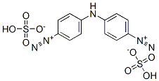 P-DIAZODIPHENYLAMINE SULFATE Structure