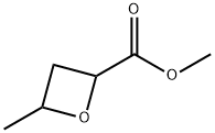 4-甲基-氧杂环丁烷-2-甲酸甲酯, 27995-19-3, 结构式