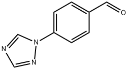 4-(1,2,4-トリアゾール-1-イル)ベンズアルデヒド 化学構造式