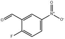 2-氟-5-硝基苯甲醛, 27996-87-8, 结构式
