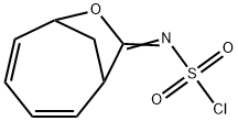 7-Oxabicyclo[4.2.1]nona-2,4-dien-8-ylidenesulfamoyl chloride Struktur