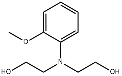2-[2-hydroxyethyl-(2-methoxyphenyl)amino]ethanol,28005-76-7,结构式