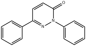 2,6-DIPHENYL-3(2H)-PYRIDAZINONE 结构式