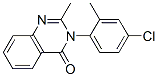 3-(4-クロロ-2-メチルフェニル)-2-メチルキナゾリン-4(3H)-オン 化学構造式