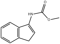 Carbamic  acid,  1H-inden-3-yl-,  methyl  ester  (9CI) Structure