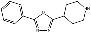 4-(5-PHENYL-1,3,4-OXADIAZOL-2-YL)PIPERIDINE(MINIMUM90%)
 Struktur