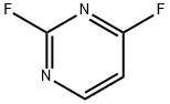 2,4-ジフルオロピリミジン 化学構造式