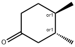 TRANS-3,4-DIMETHYLCYCLOHEXANONE,28023-45-2,结构式