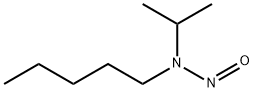 N-イソプロピル-N-ニトロソペンチルアミン 化学構造式