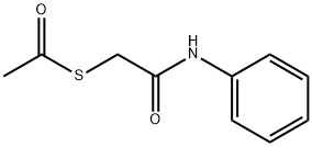 2-(Acetylthio)acetanilide Structure