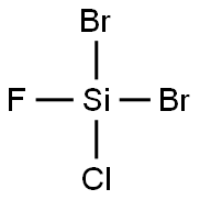 Dibromochlorofluorosilane Structure