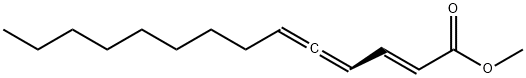 (R,E)-2,4,5-Tetradecatrienoic acid methyl ester,28066-21-9,结构式