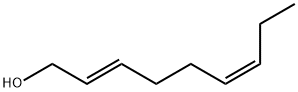 反-2,顺6-壬二烯醇,28069-72-9,结构式