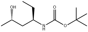 Carbamic acid, [(1R,3S)-1-ethyl-3-hydroxybutyl]-, 1,1-dimethylethyl ester (9CI),280758-03-4,结构式