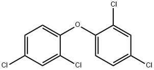 2,2',4,4'-テトラクロロジフェニルエーテル 化学構造式