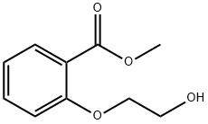 2-(2-HYDROXY-ETHOXY)-BENZOIC ACID METHYL ESTER Structure