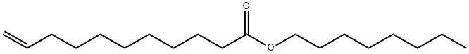 10-Undecenoic acid octyl ester,28080-85-5,结构式