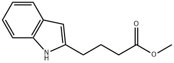 1H-Indole-2-butyric acid methyl ester Structure