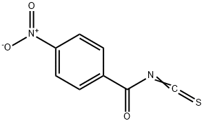对硝基苯甲酰异硫氰酸盐,28115-92-6,结构式