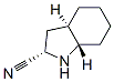 1H-Indole-2-carbonitrile,octahydro-,(2S,3aR,7aS)-(9CI) Structure