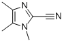 1H-Imidazole-2-carbonitrile,1,4,5-trimethyl-(9CI) Struktur