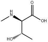N-甲基-D-苏氨酸,2812-27-3,结构式