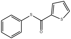 2-チオフェンカルボチオ酸S-フェニル 化学構造式