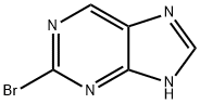 2-溴嘌呤 结构式