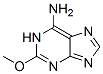 1H-Purin-6-amine, 2-methoxy- Struktur