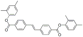 4,4'-Bis(2,4-dimethylphenyloxycarbonyl)stilbene,28131-93-3,结构式