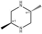 trans-2,5-Dimethylpiperazine Struktur
