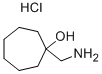 1-(氨基甲基)-环庚醇盐酸盐,2815-39-6,结构式