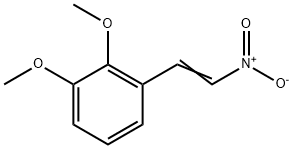 1,2-二甲氧基-3-(2-硝基乙烯基)苯,2815-67-0,结构式