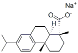 sodium [1R-(1alpha,4abeta,10aalpha)]-1,2,3,4,4a,9,10,10a-octahydro-7-isopropyl-1,4a-dimethylphenanthren-1-carboxylate Structure