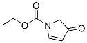 1H-Pyrrole-1-carboxylicacid,2,3-dihydro-3-oxo-,ethylester(9CI),281657-97-4,结构式
